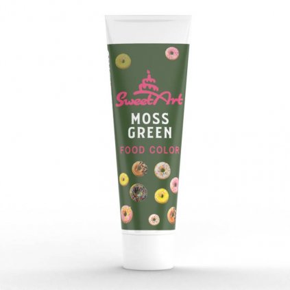 SweetArt gelová barva tuba Moss Green (30 g) /D_BCP-034