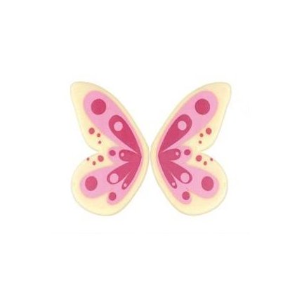 Michelle čokoládová dekorace Motýli bílo-růžoví (90 ks) /D_14940F198SBP