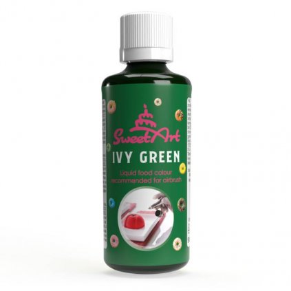 SweetArt airbrush barva tekutá Ivy Green (90 ml) /D_BAE-031