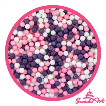 SweetArt cukrové perly Princess mix 5 mm (80 g) /D_BPRL-106.5008