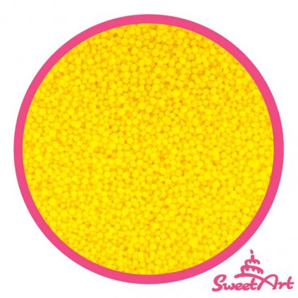 SweetArt cukrový máček žlutý (90 g) /D_BNPR-003.009