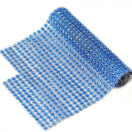 Diamantový pás modrý 90x12cm - Cakesicq  | Cukrářské potřeby