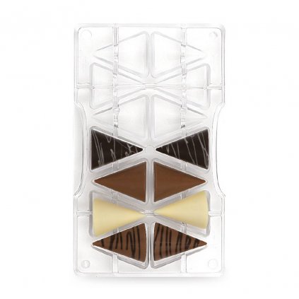 Polykarbonátová forma na čokoládu kužel střední - Decora  | Cukrářské potřeby