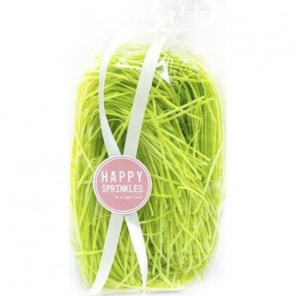 Zdobení jedlá zelená tráva 50g - Happy Sprinkles  | Skvělé pro Váš domácí dort