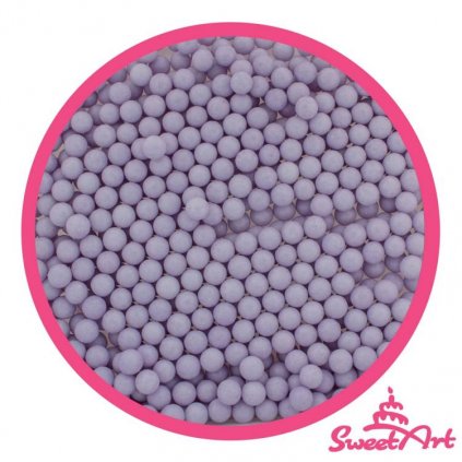SweetArt cukrové perly fialové 5 mm (80 g) /D_BPRL-054.5008
