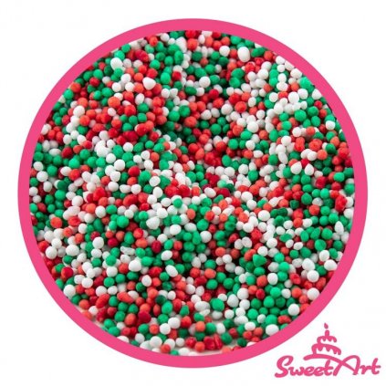 SweetArt cukrový máček Christmas mix (90 g) /D_BNPR-105.009