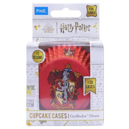 PME Harry Potter košíčky na muffiny s alobalovým vnitřkem Nebelvír (30 ks) ♡