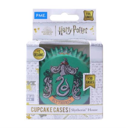 PME Harry Potter košíčky na muffiny s alobalovým vnitřkem Zmijozel (30 ks) ♡