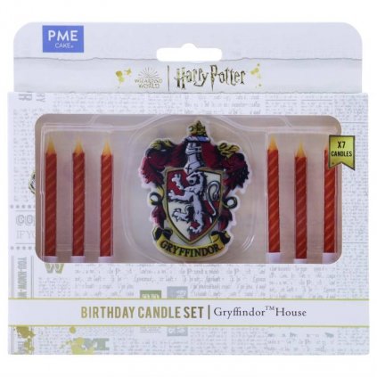 PME Harry Potter svíčky se znakem Nebelvír (7 ks) /D_HPH113