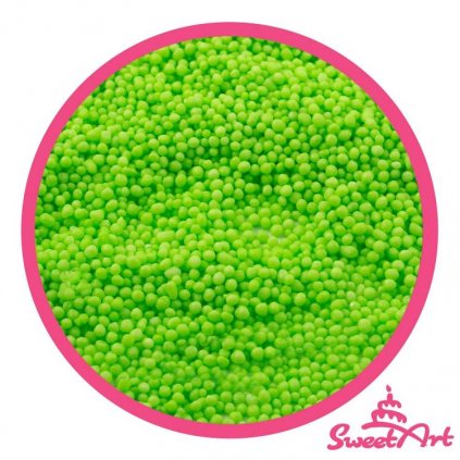 SweetArt cukrový máček světle zelený (90 g) /D_BNPR-031.009