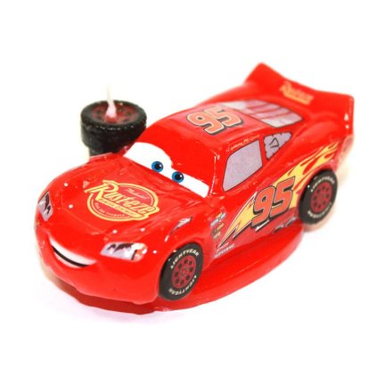 Svíčky na dort autíčko Cars 8,5cm - Dekora  | Cukrářské potřeby