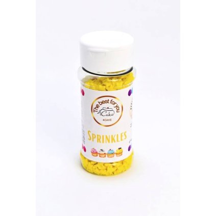 Cukrové hvězdičky žluté (60 g) Cukrářská ♡