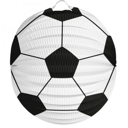 Závěsný lampion fotbalový míč - 16 cm  /BP