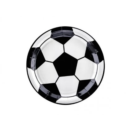 EKO Papírové talíře - Fotbal 18 cm - 6 ks  /BP