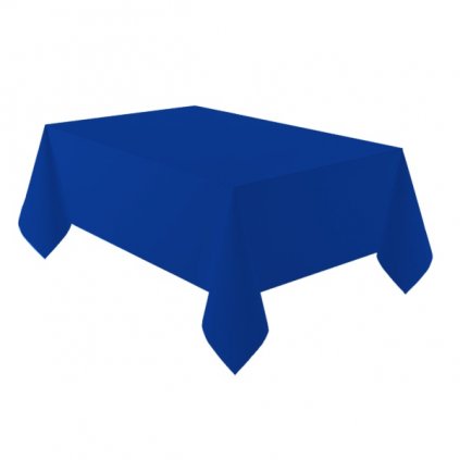 Plastový party ubrus Modrý, 137 x 274 cm - Amscan  /BP