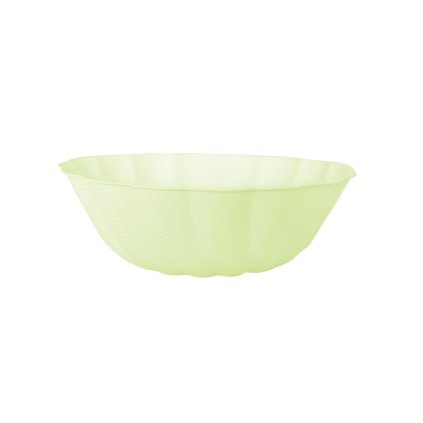 EKO - papírové misky kulaté - Vert Decor, pastelově zelené - 14,8 cm 6 ks  /BP