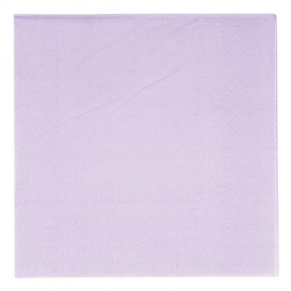 Papírové ubrousky - Vert Decor pastelově fialové, 33 x 33 cm, 20 ks  /BP