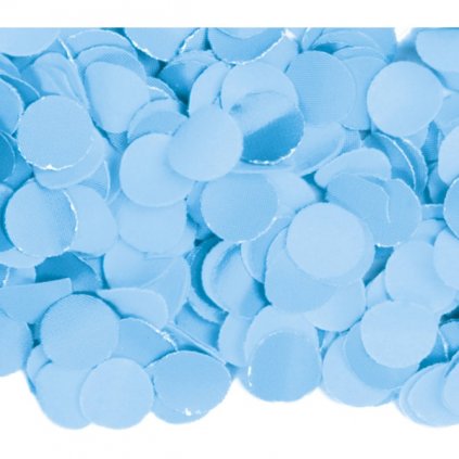 Konfety papírová kolečka modrá baby blue - 1 000 g  /BP