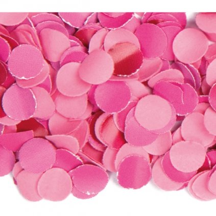 Konfety papírová kolečka růžová baby pink - 1 000 g  /BP