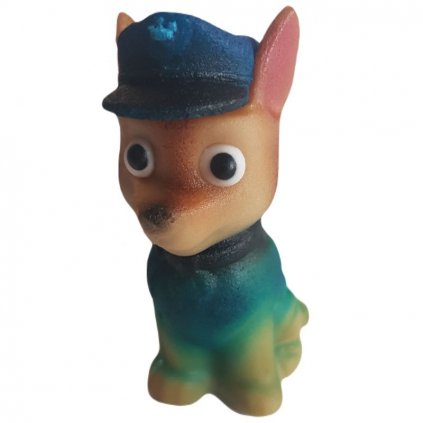 Marcipánová jedlá figurka: Paw Patrol - Chase