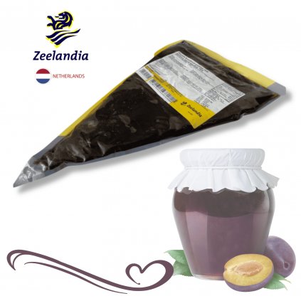 Zeelandia Slazená švestková povidla v sáčku 1 kg