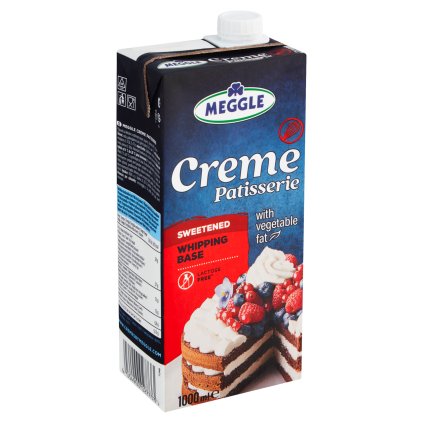 Meggle Creme Patisserie slazená 25% rostllinná 1000 ml