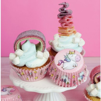Košíčky na cupcakes Unicorn od DecoCino 50 ks