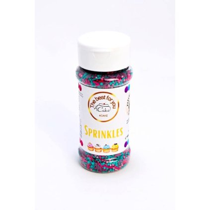 Cukrové zdobení růžové, fialové a modré Florence No. 2 (80 g) Cukrářská ♡