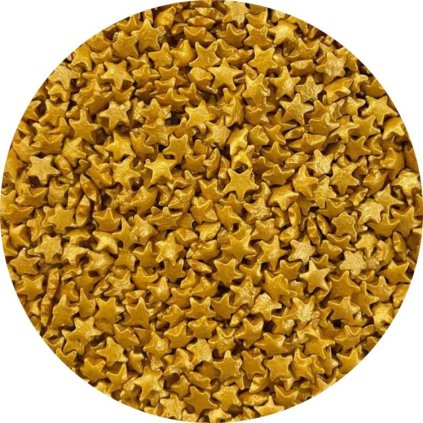 Cukrové hvězdičky zlaté (60 g) Cukrářská ♡