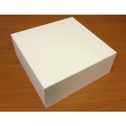 Polystyrenová maketa čtverec 10 x 10 x 10 cm ♡
