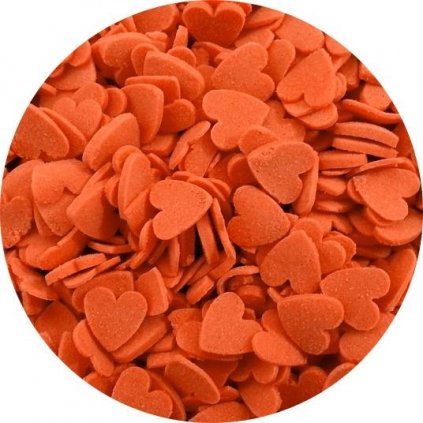 Cukrová srdíčka červená (70 g) /D_FL25806-70