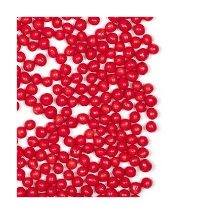 Idea Choc Cereální kuličky v červené čokoládě 5 mm (450 g) ♡