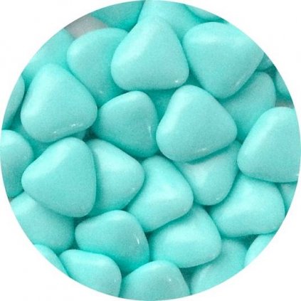 Čokoládová srdíčka modrá (80 g) /D_AMO015-80