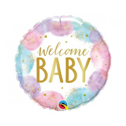Foliový balonek Welcome Baby - 45 cm  /BP