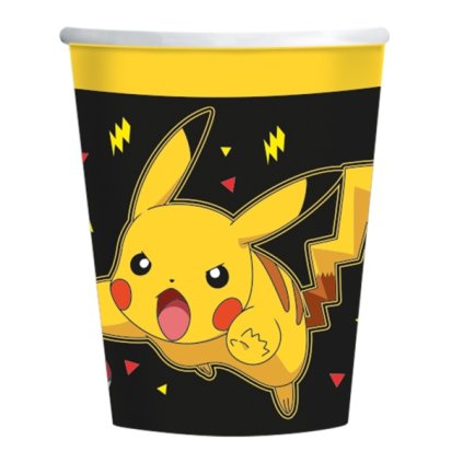 Papírové kelímky Pokemon - Pikachu 237 ml  /BP