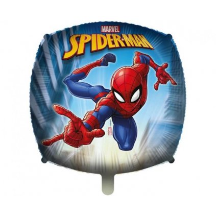 Foliový balonek čtverec Spiderman 45 cm - Procos  /BP