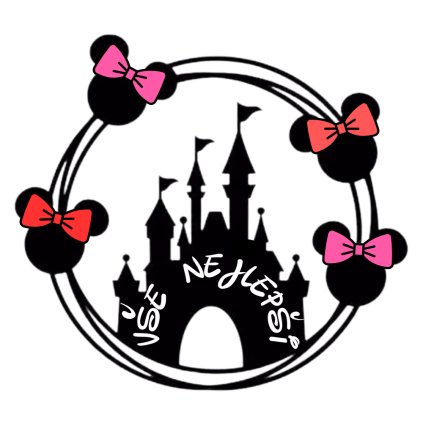 Dortový obrázek MINNIE MOUSE Vše nejlepší (● velikost 4,8cm (20 ks / A4) ☝, ● materiál FONDÁNOVÝ DECORLIST ✴️)