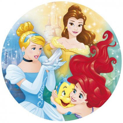 box 10 wafer disc 20cm disney princess