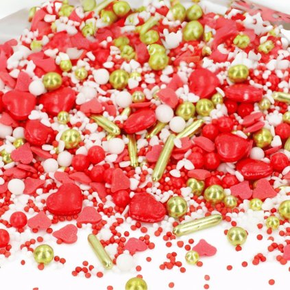 Cukrový zdobící mix, Sprinkles Valentine Crush, Německo 80g