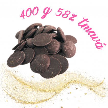 Cukrářská čokoláda ARABESQUE hořká Noir 58% 400g