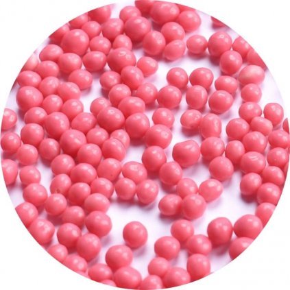 Eurocao Cereální kuličky v jahodové čokoládě 5 mm (1,5 kg) /D_330011/C3EU