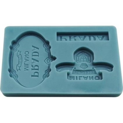Silikonová formička prada 10x7cm - Cakesicq  | Cukrářské potřeby