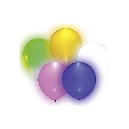 Latexový LED balonky, 5 ks - tib  | Cukrářské potřeby