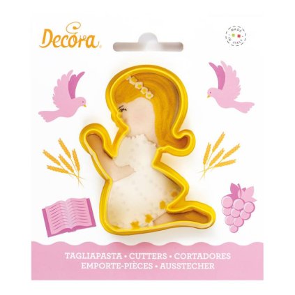 Decora vykrajovátko Dívka přijímání (1 ks) ♡