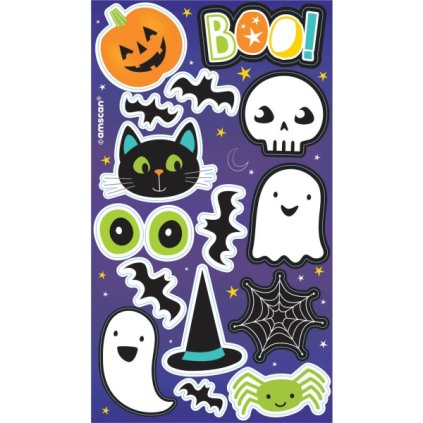 Sada samolepek Halloween 60ks  /BP