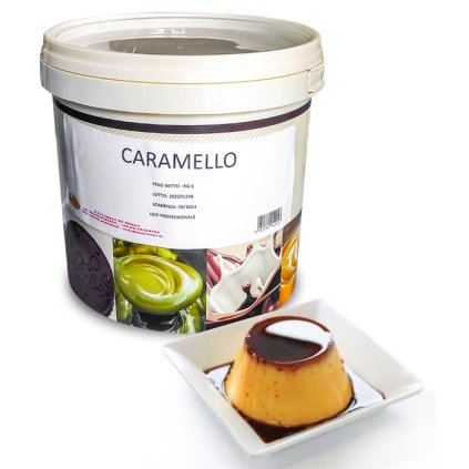 Karamelový sirup kulér 6 kg/kbelík