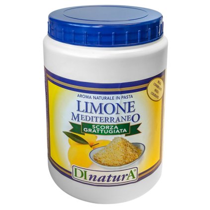 Aroma přírodní v pastě s citrónovou kůrou ze Sicílie 1,5 kg/dóza
