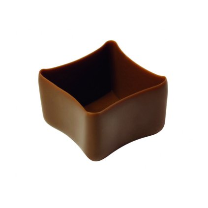 Čokoládové košíčky mléčné Čtverec Karo 20x21 mm 150 ks/kart (675g)