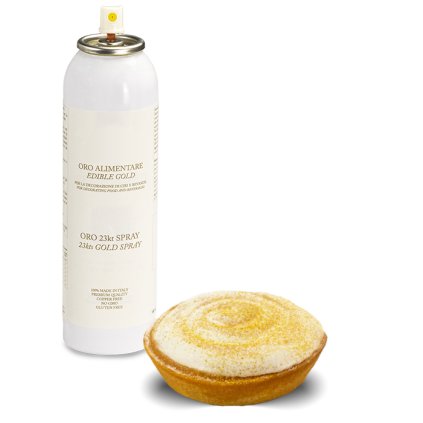 Zlato jedlé 23 karátů, ve spreji 150ml 150 ml/sprej