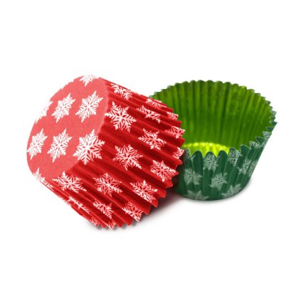 Košíček na Cup cake prům. 50, v.40 mm Vánoce 200 ks/bal